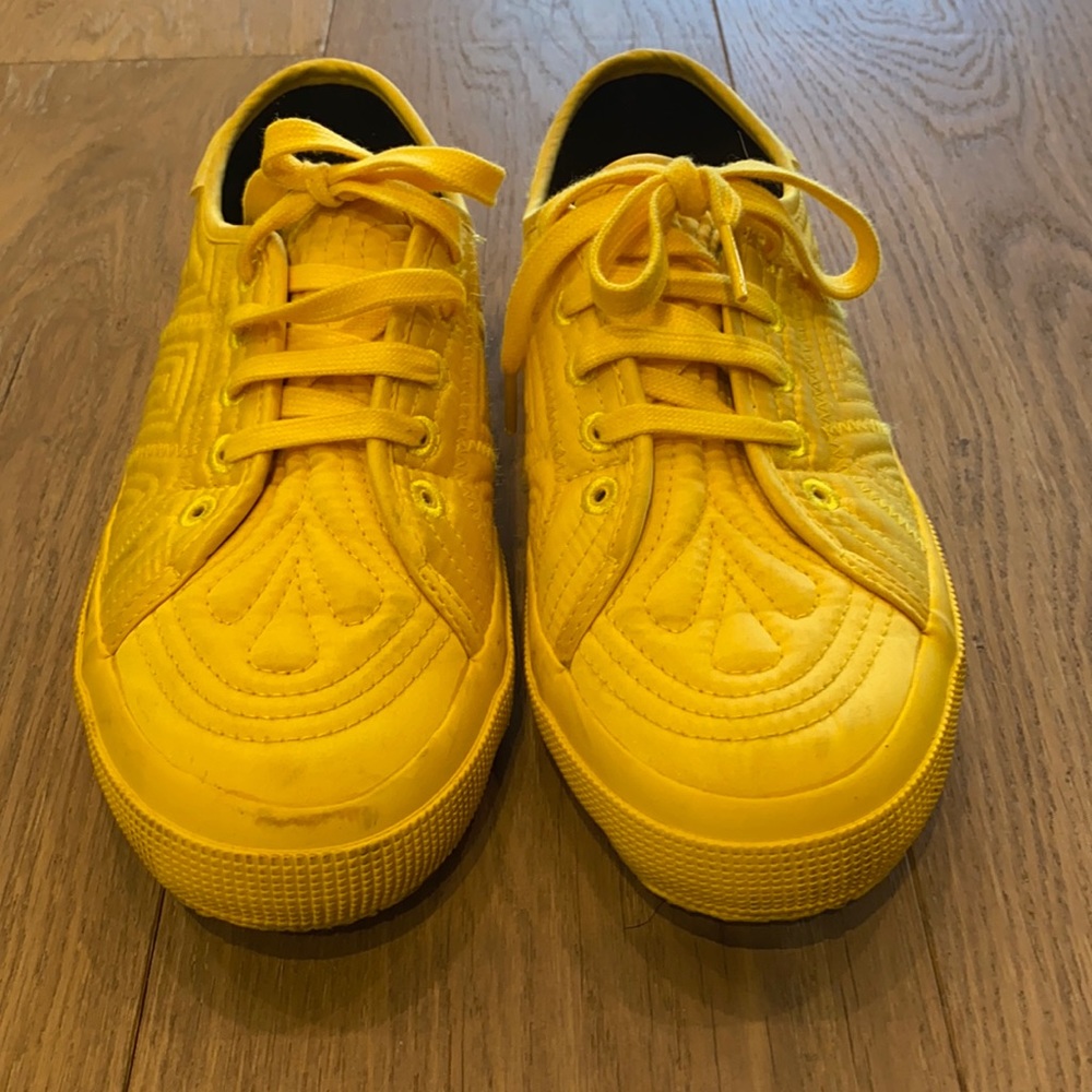 Yellow superga